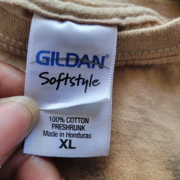 The Mountain Leopard Animal Graphic AOP Acid Wash Brown (Size XL) - Picture 2 of 14